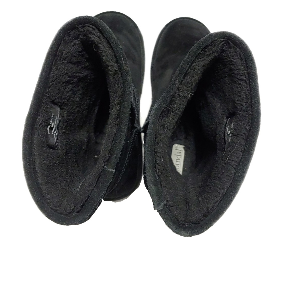 Bjorndal Zadie Womens 8M Black Suede Ugg Style Boots - Picture 4 of 6
